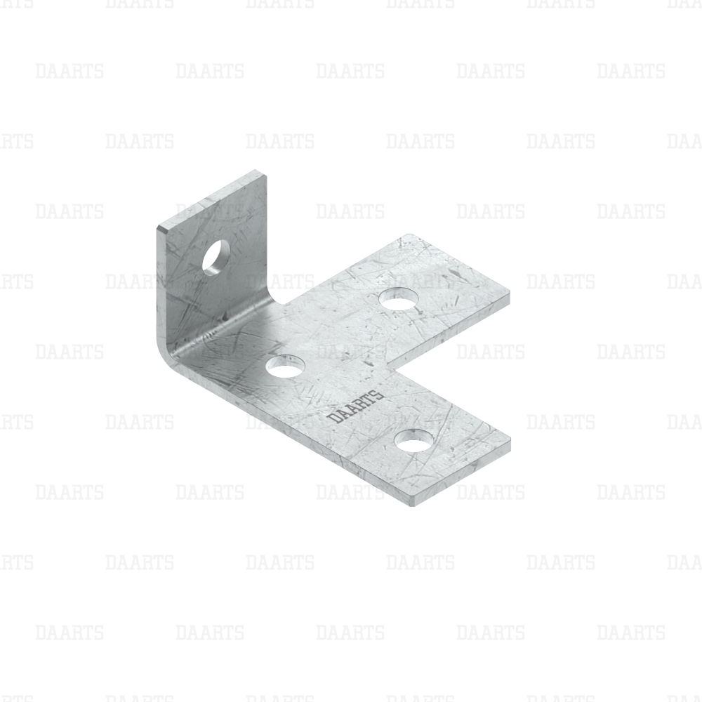 Уголок DS MQL 3D90 с отверстиями влево